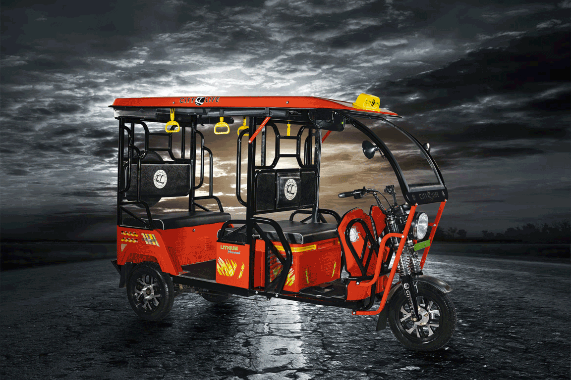 Citylife electric vehicle battery and dashboard
